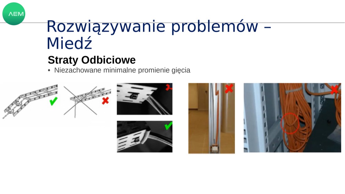 RL FAIL: niezachowane promienie gięcia